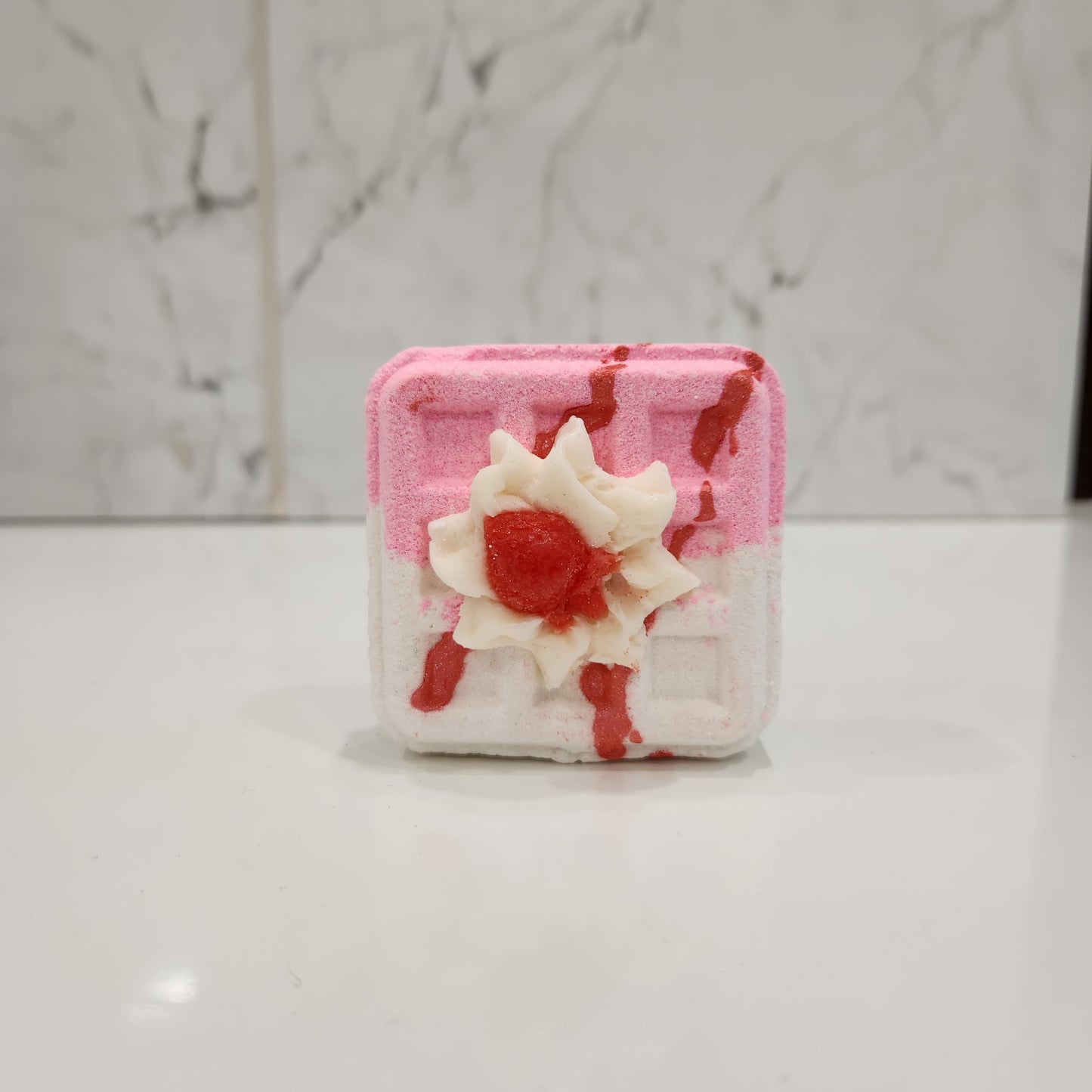 Strawberry Bliss Waffle Bombs