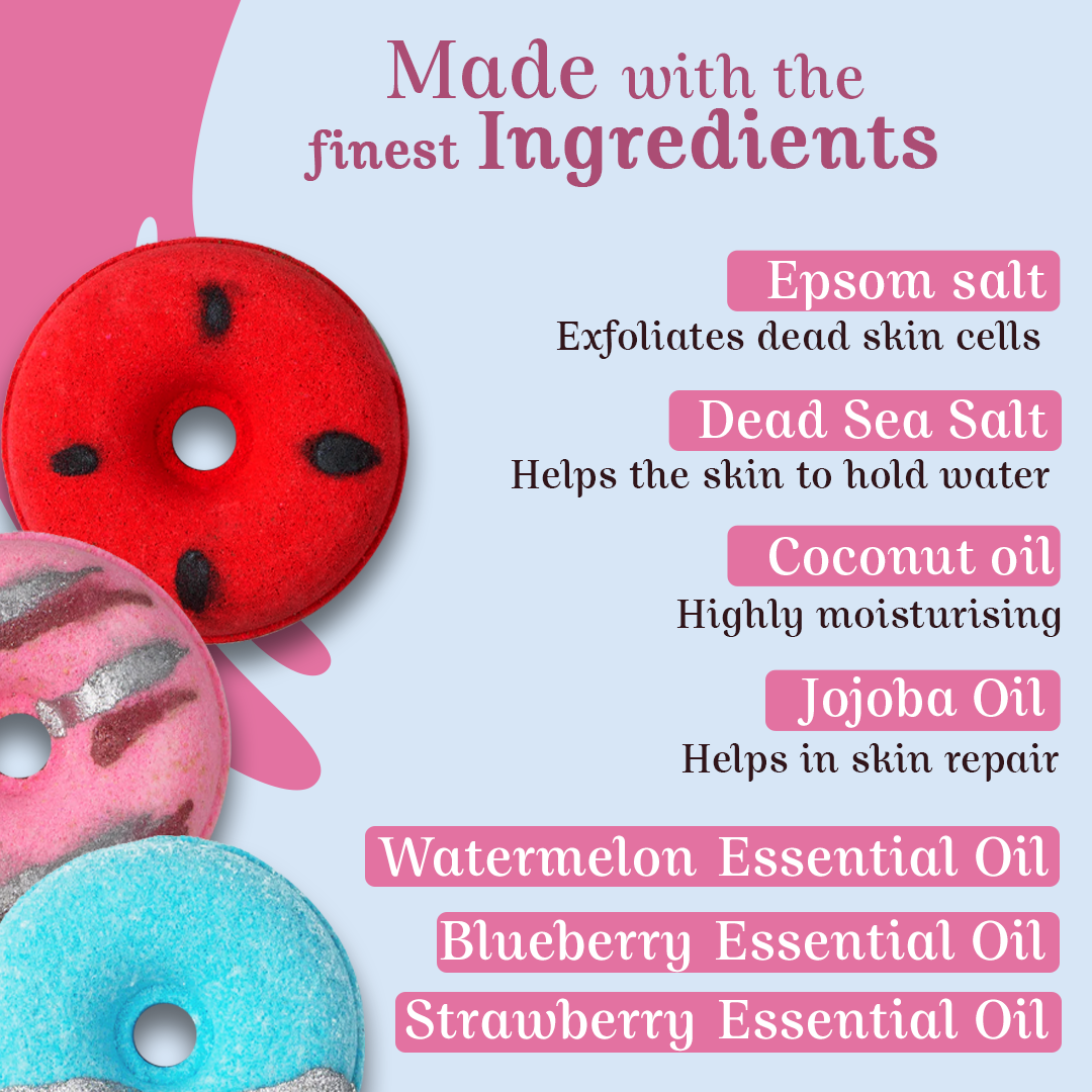 Donut Bath Bomb Combo