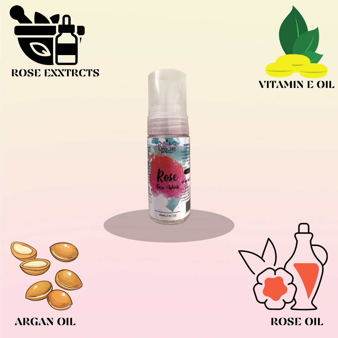 Rose Face Wash