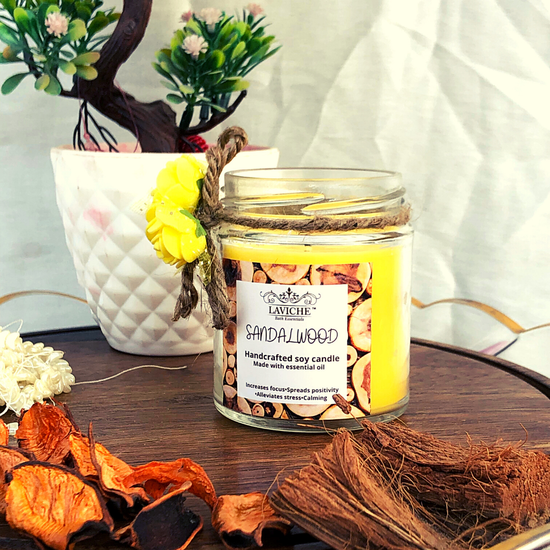 Sandalwood Soy Candle