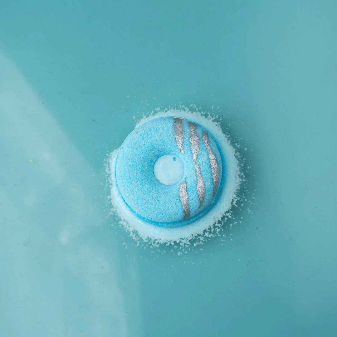Blueberry Donut Bath Bomb