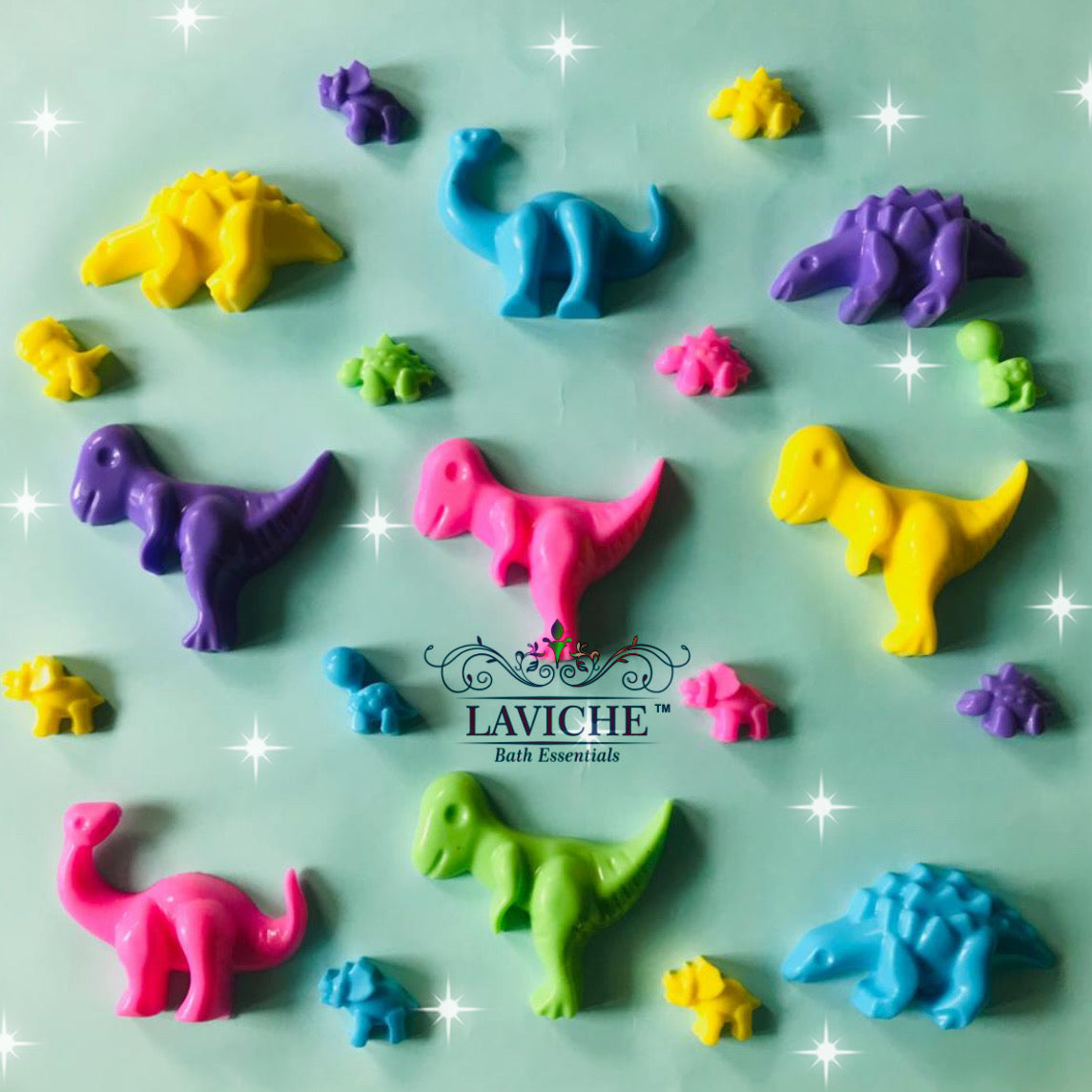 Dinosaur Soaps