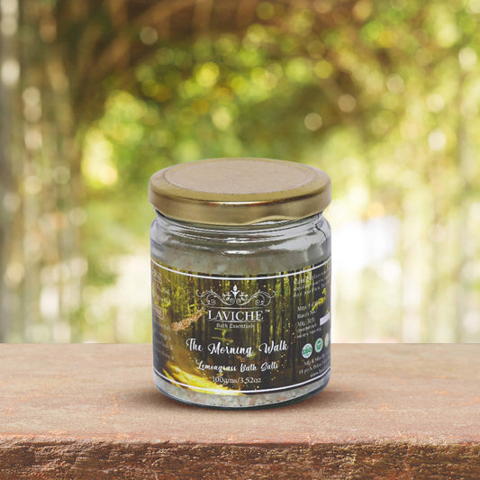 "The morning walk" Lemongrass Bath Salts