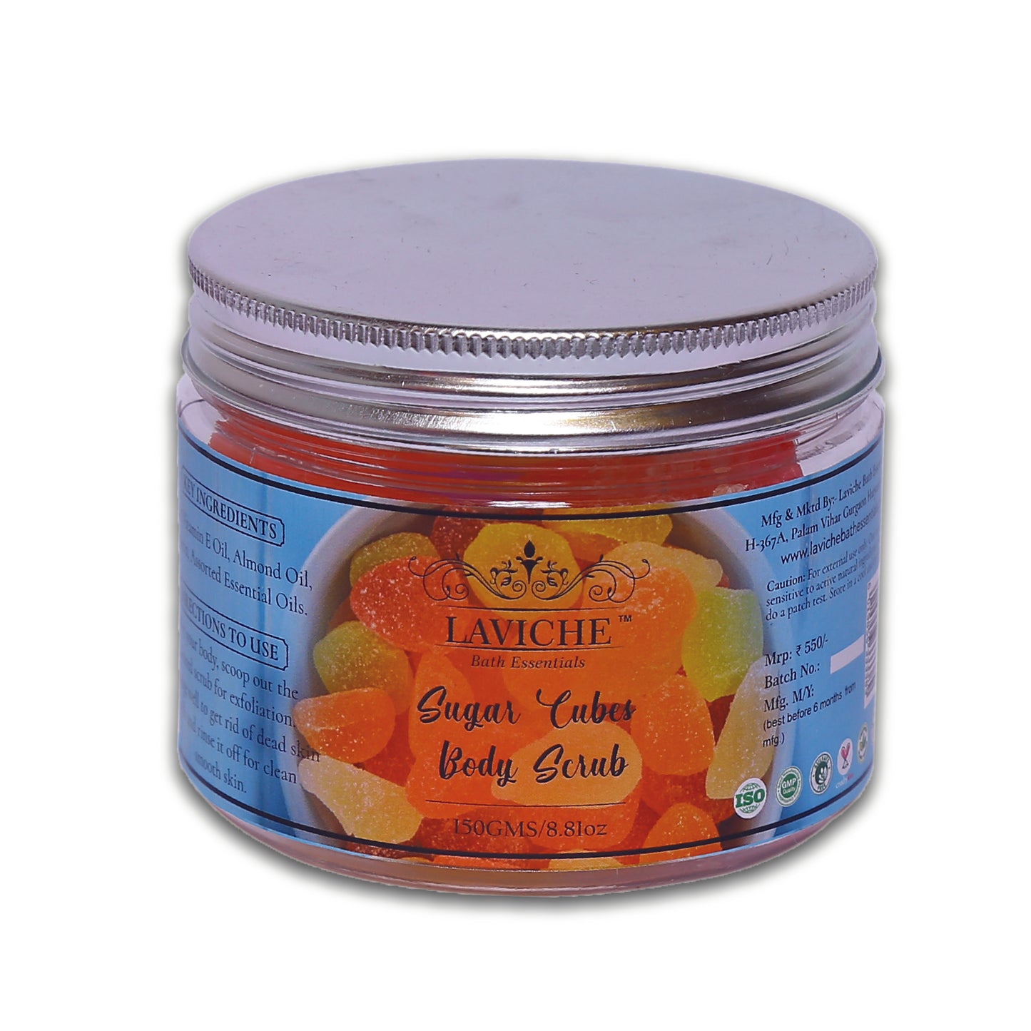 Sugar Cubes Body Scrub