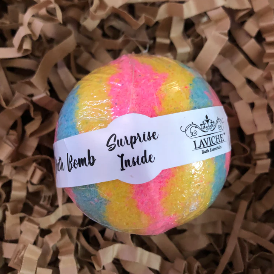 Bath bomb with deals surprise