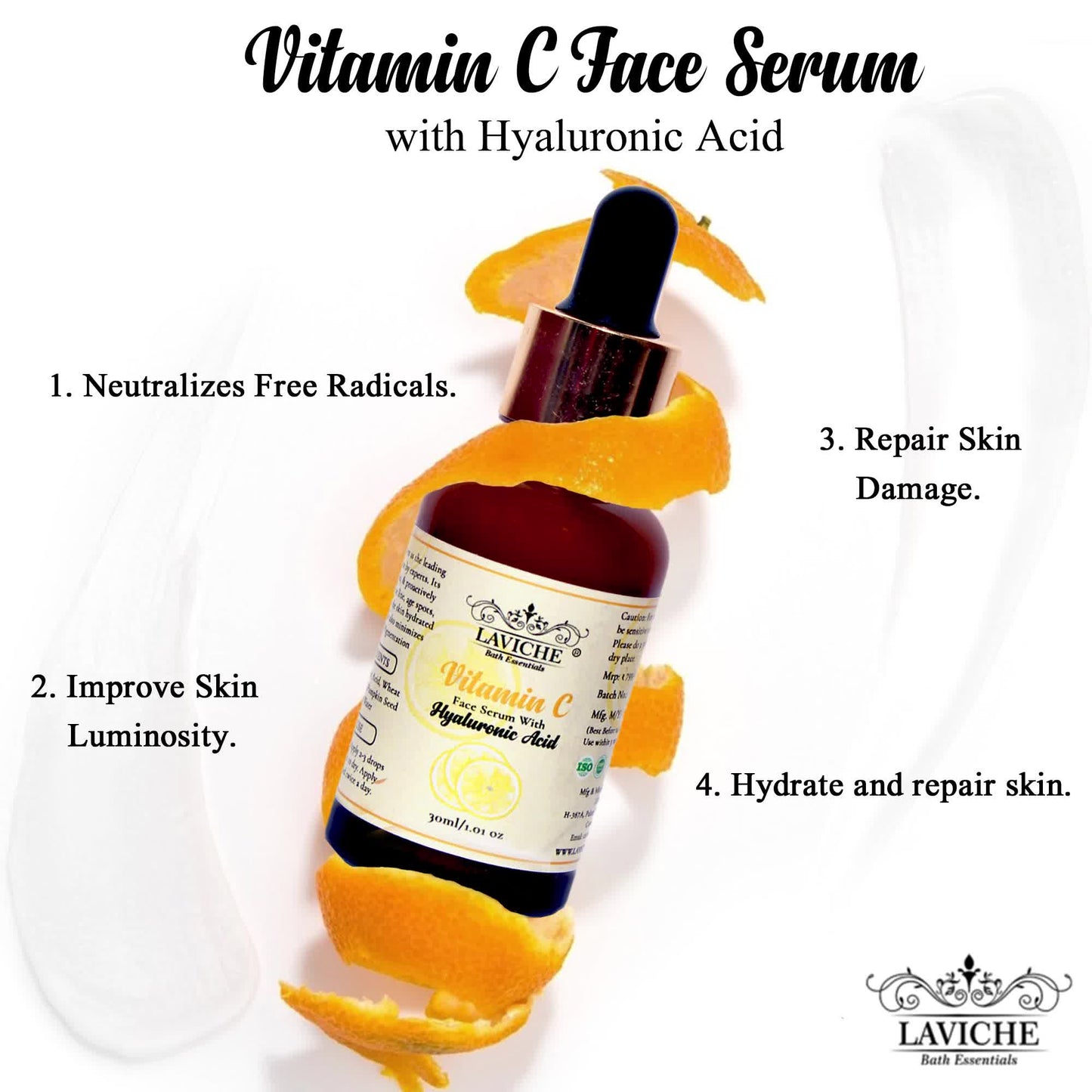 Vitamin C Face Serum with Hyaluronic Acid