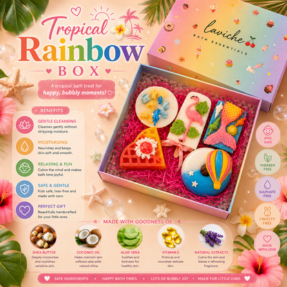 Tropical Rainbow Box