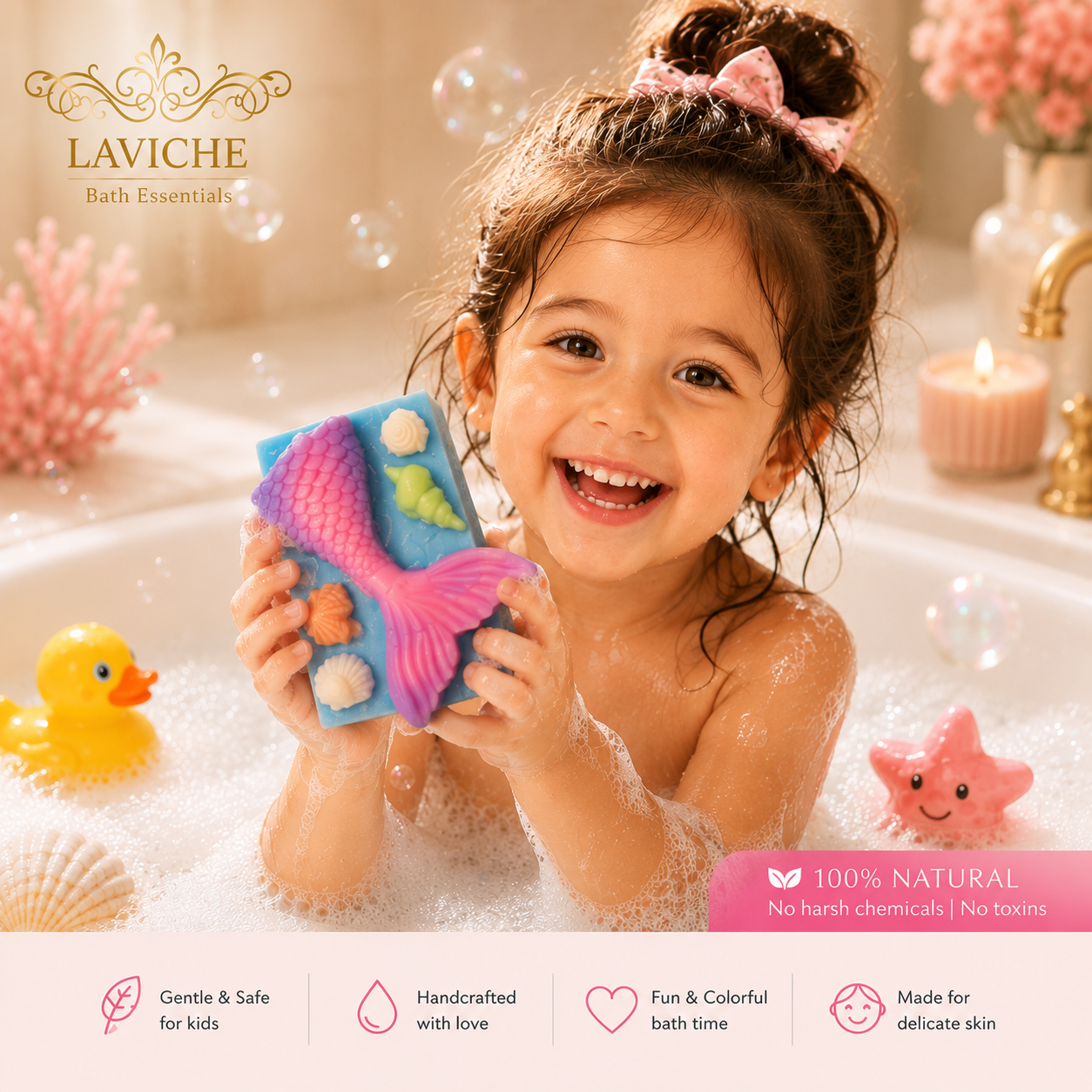 Mermaid soap
