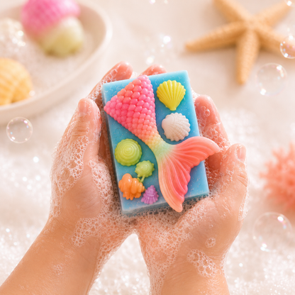 Mermaid soap