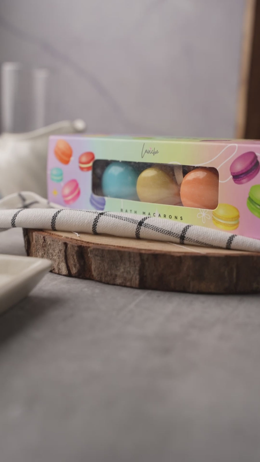 Macaron Soap Box