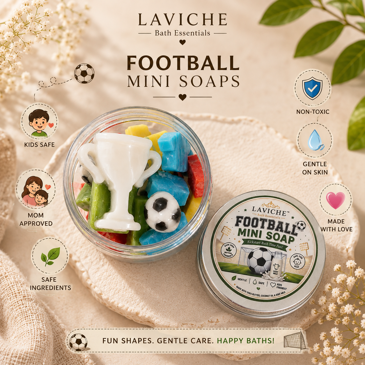 Mini Football Soap