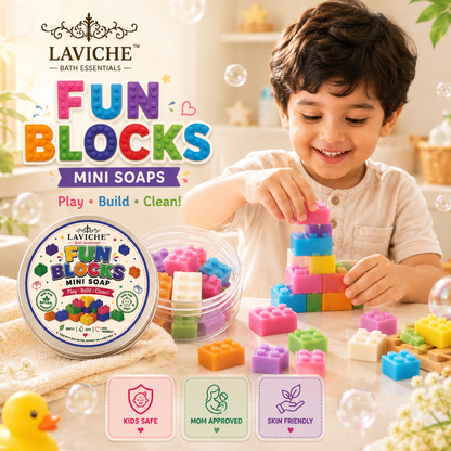 Fun Blocks Mini Soaps