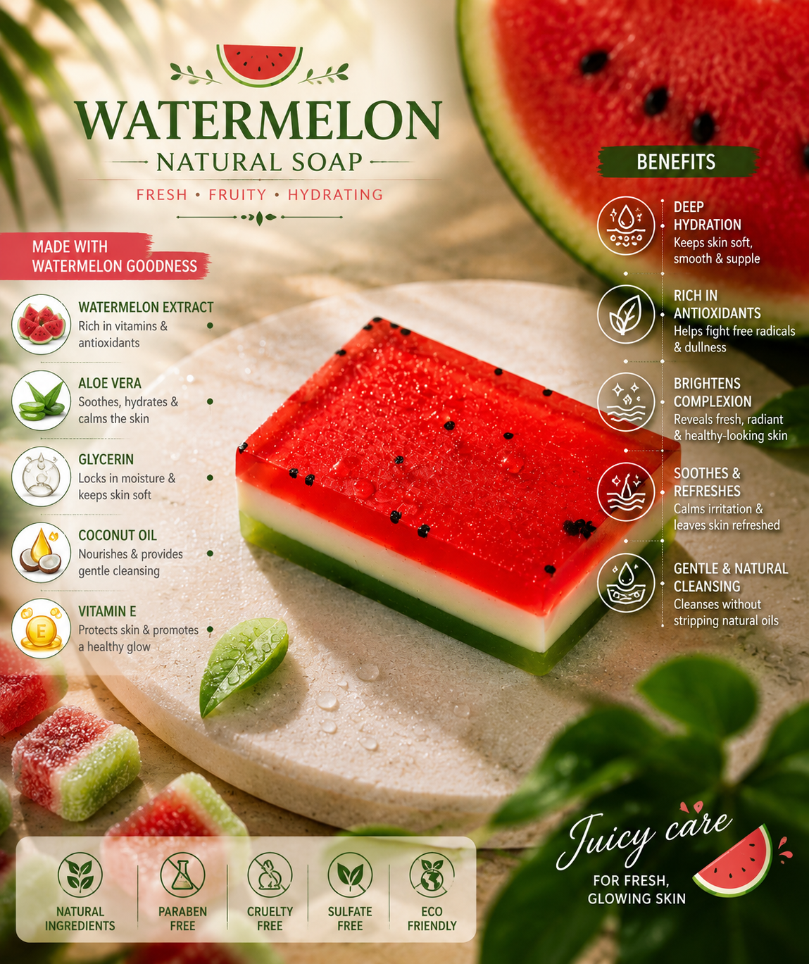 Watermelon Soap