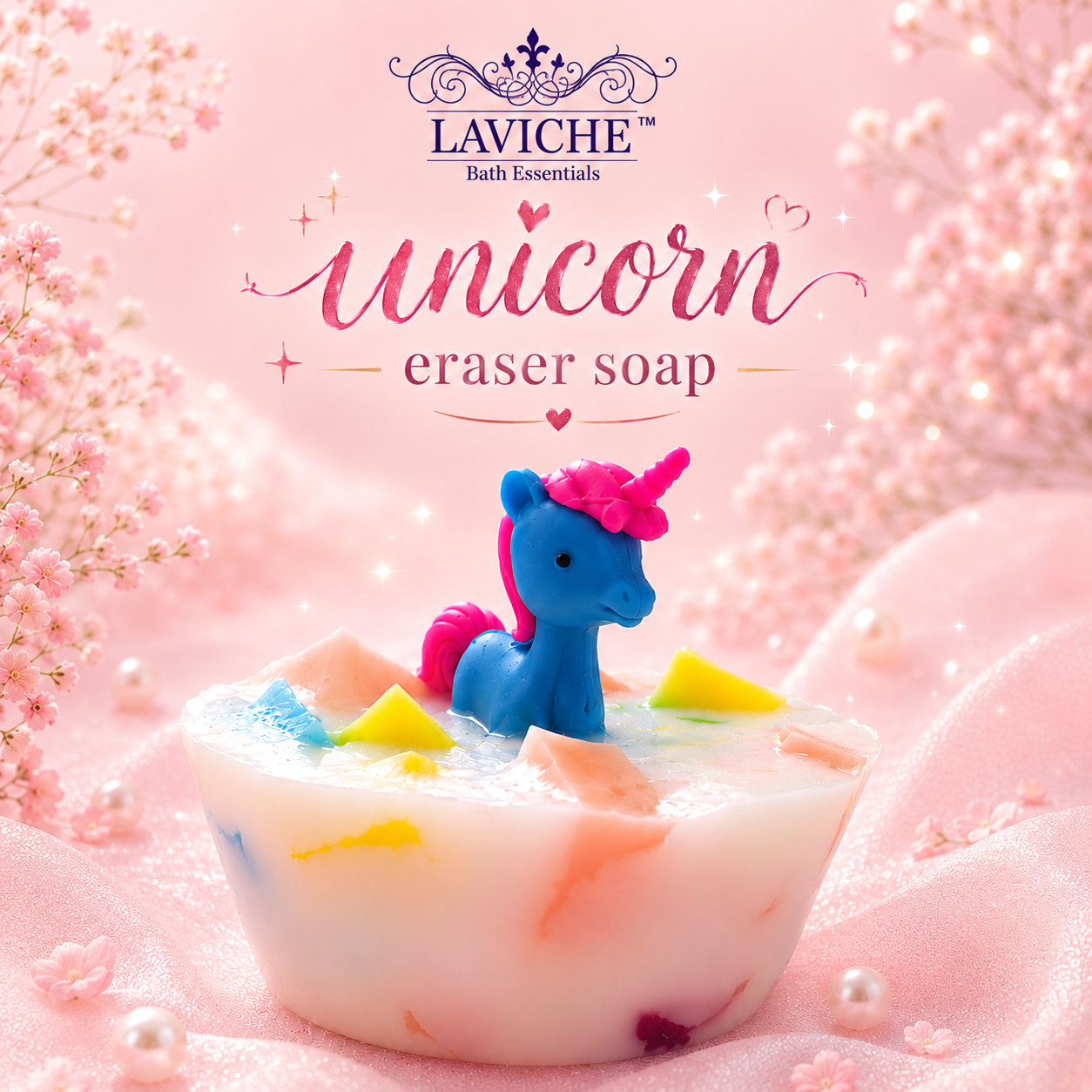 Unicorn Eraser Soap