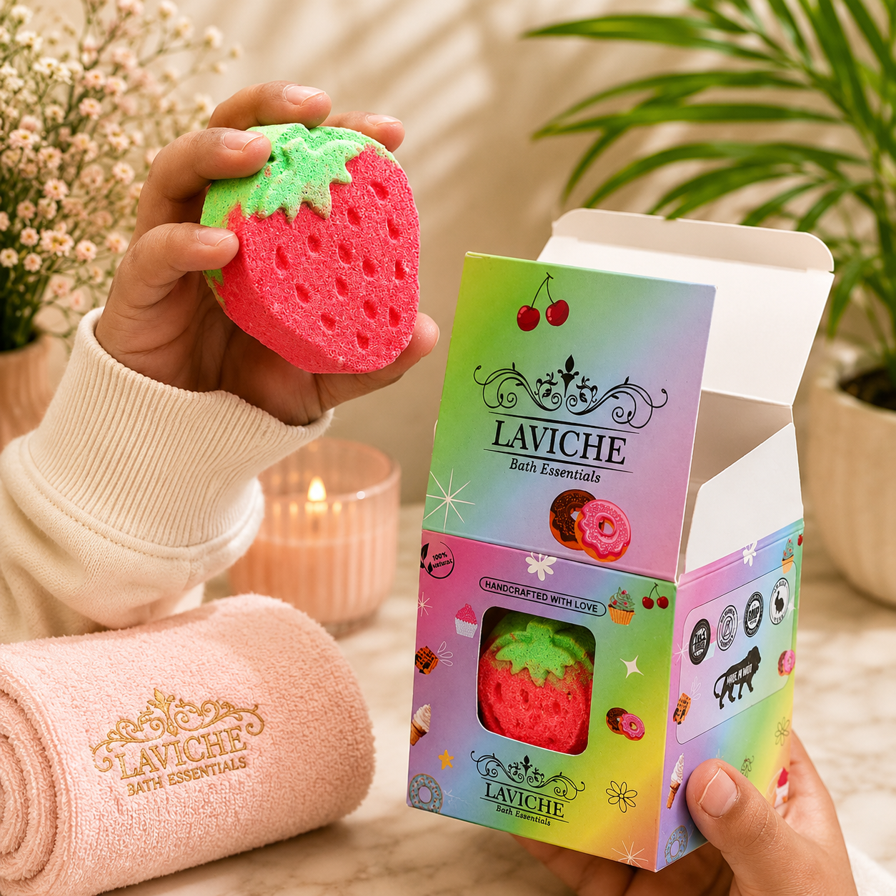 Strawberry Bliss Bomb
