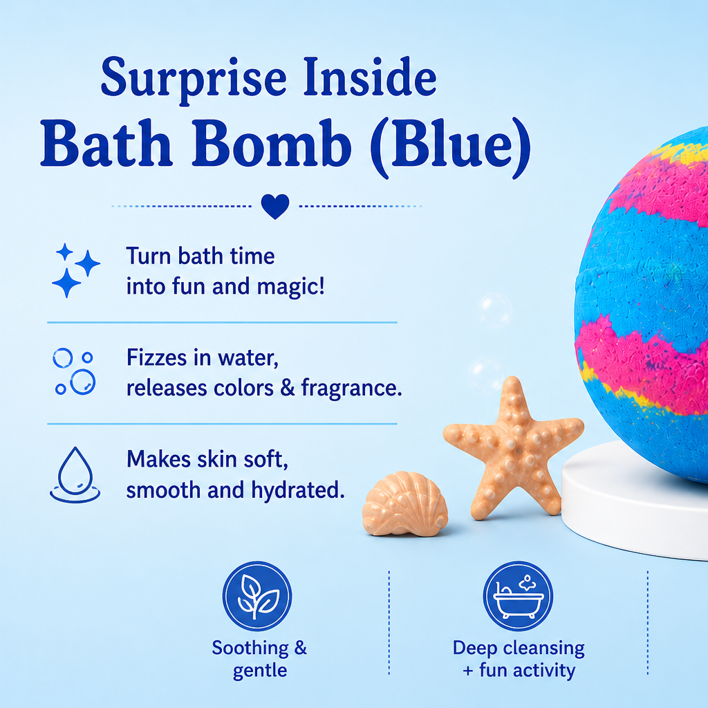 Surprise Bath Bomb (Blue)