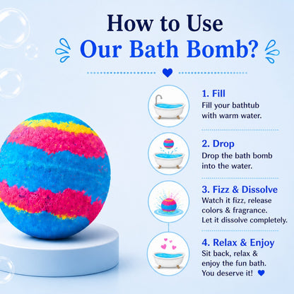 Surprise Bath Bomb (Blue)