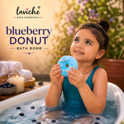 Blueberry Donut Bath Bomb