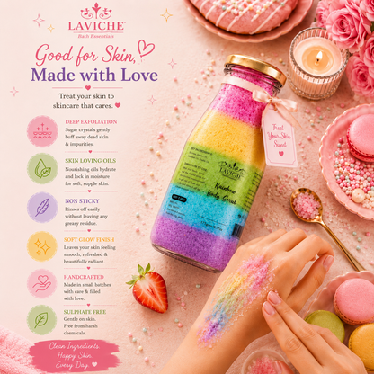 Rainbow Body Scrub