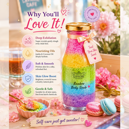 Rainbow Body Scrub