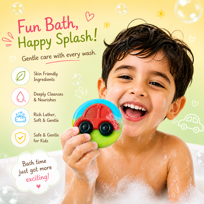 🌈 Laviche Kids Bath Gift Set – Peppa Pig Edition 🐷✨