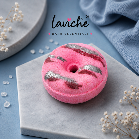 Strawberry Donut Bath Bomb