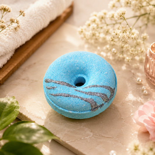 Blueberry Donut Bath Bomb
