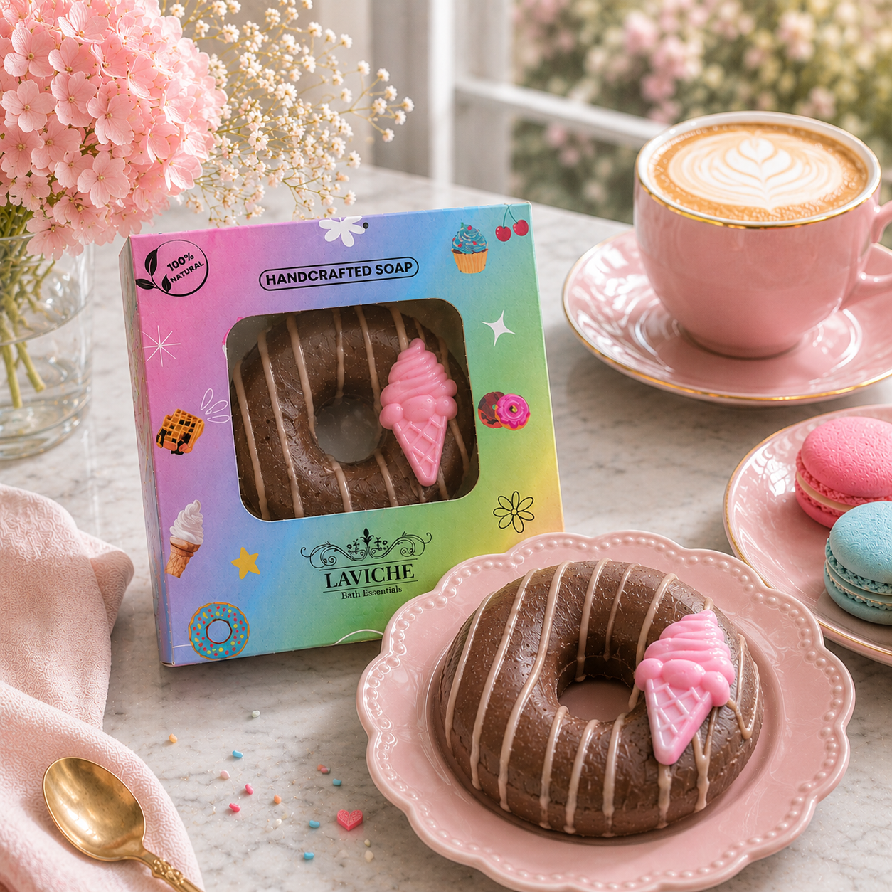 Chocolate Donut Soap