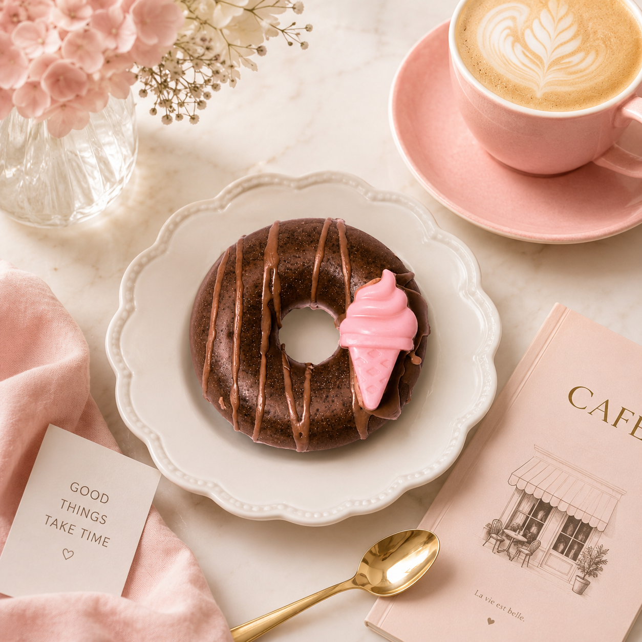 Chocolate Donut Soap
