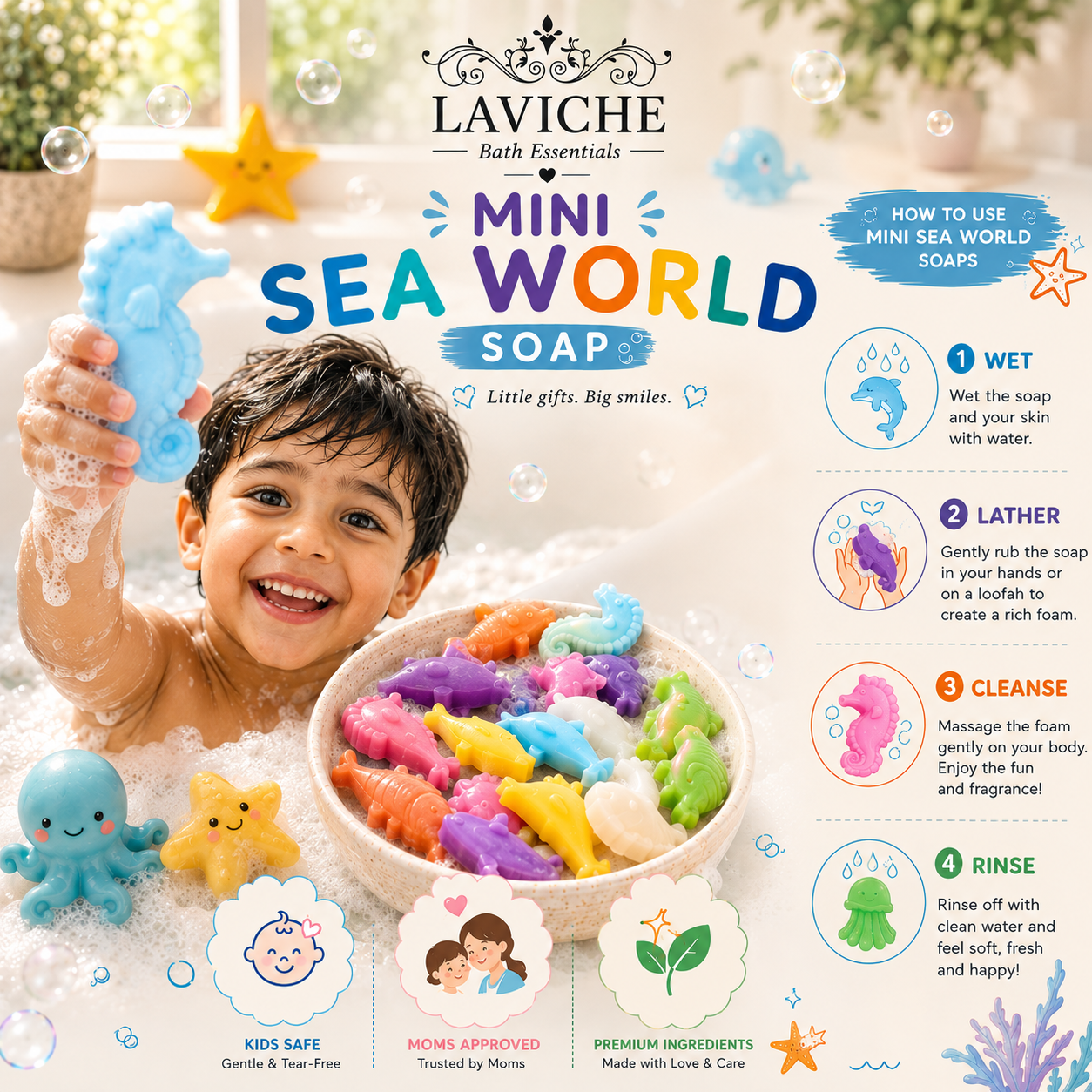 Mini Sea World Soap