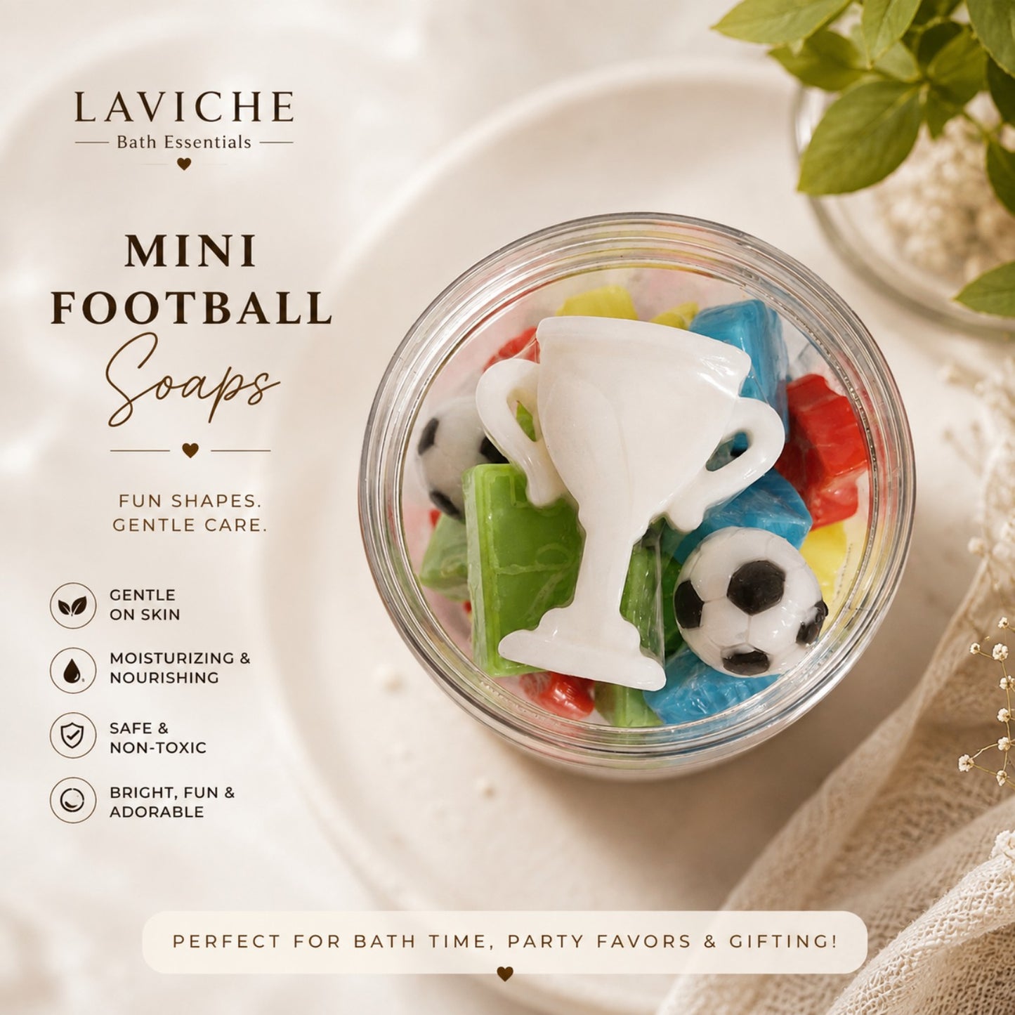 Mini Football Soap