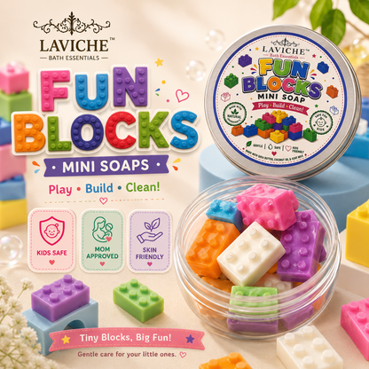 Fun Blocks Mini Soaps