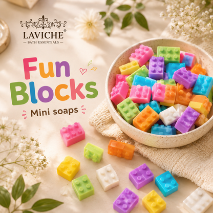 Fun Blocks Mini Soaps