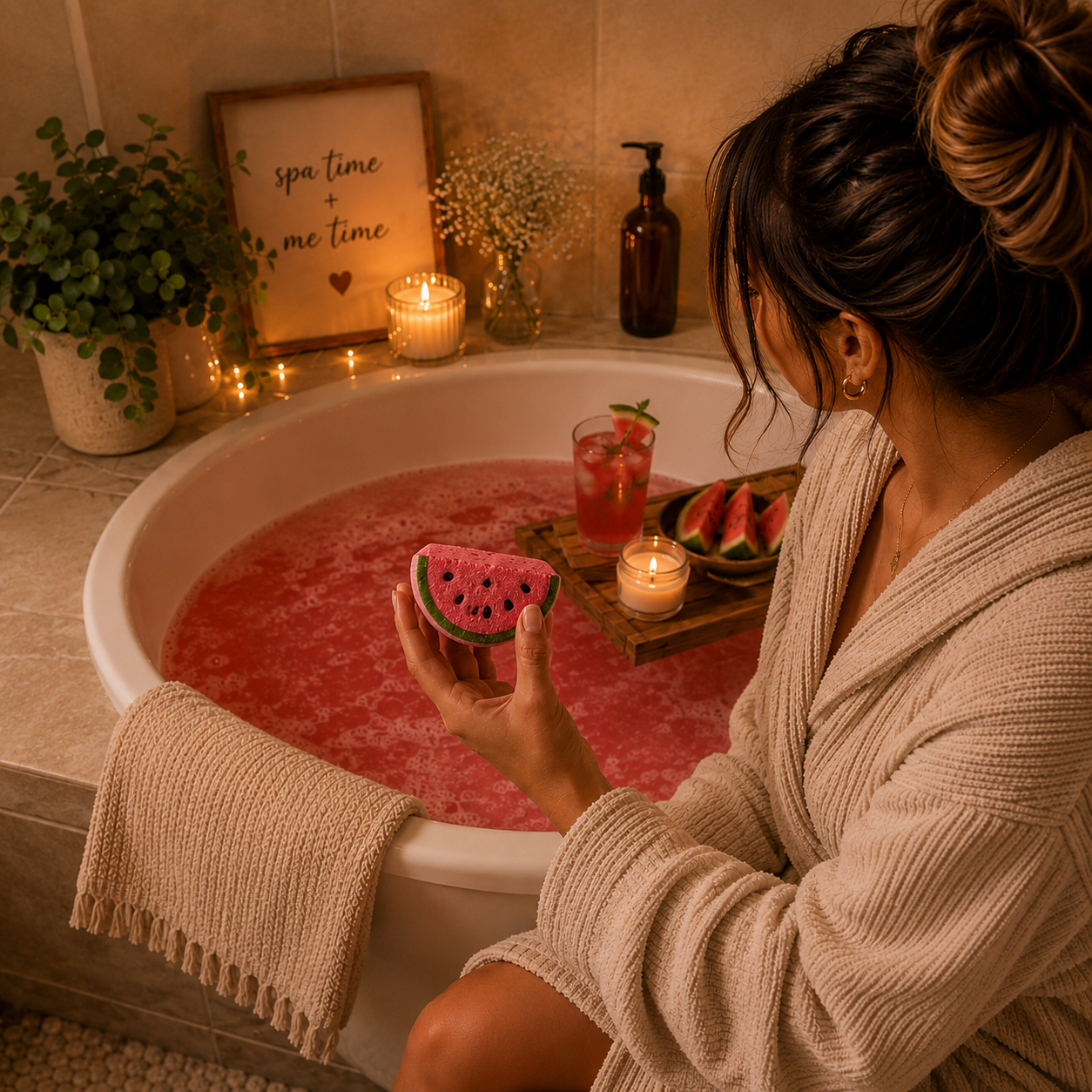 Watermelon Burst Bath Bomb
