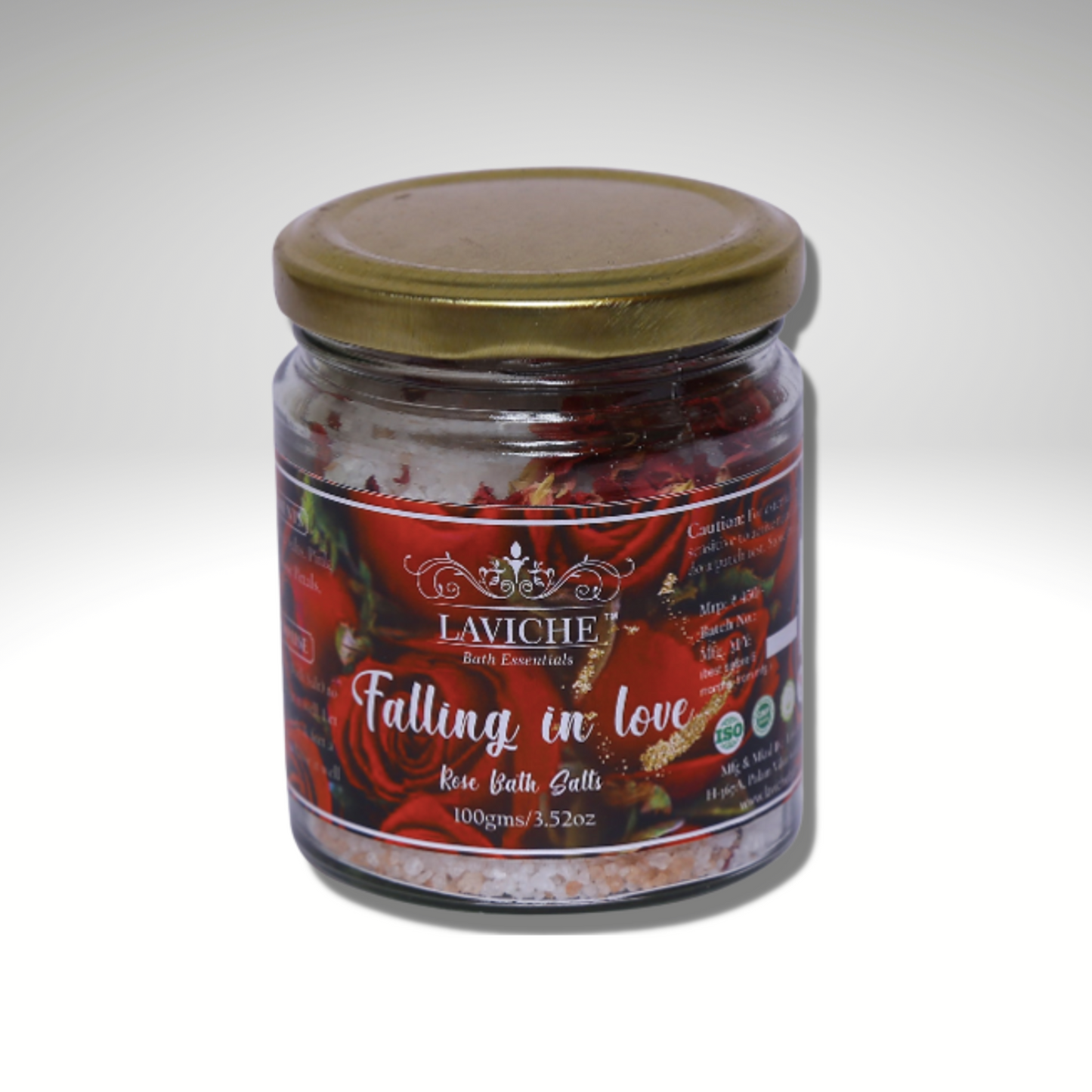 "Falling in Love" Rose Bath Salts