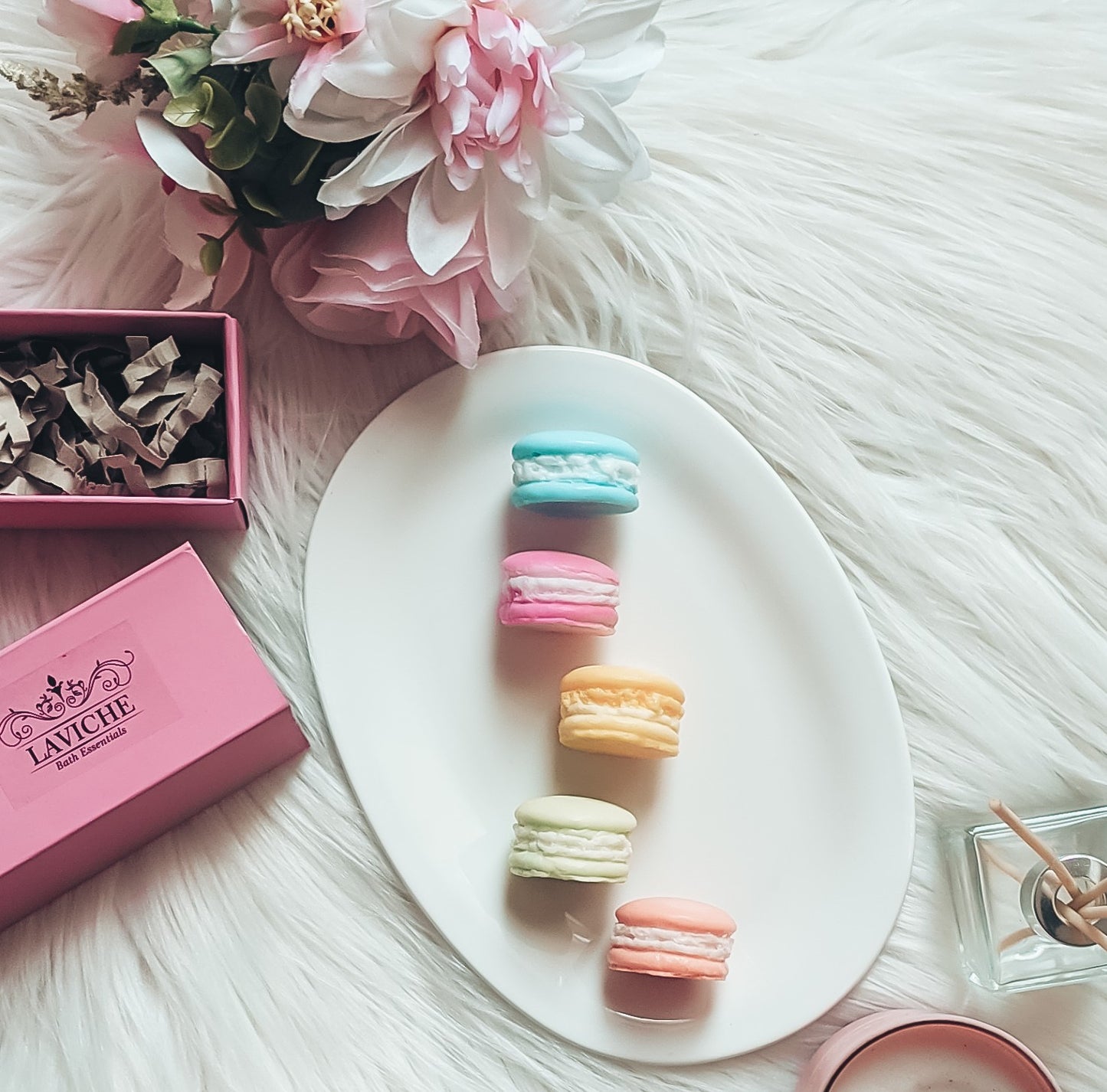 Macaron Soap Box