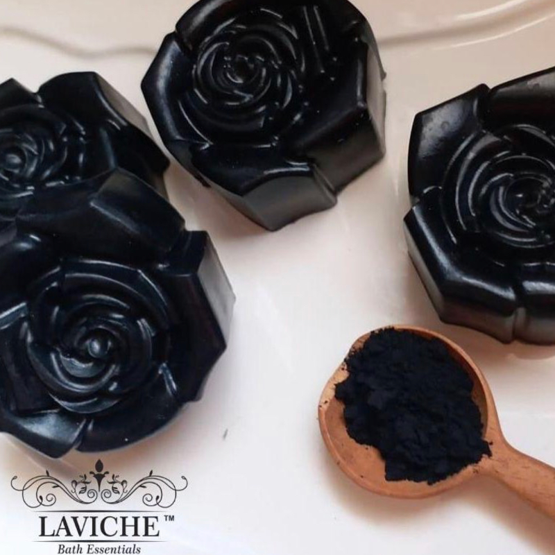 Charcoal Rose Soap