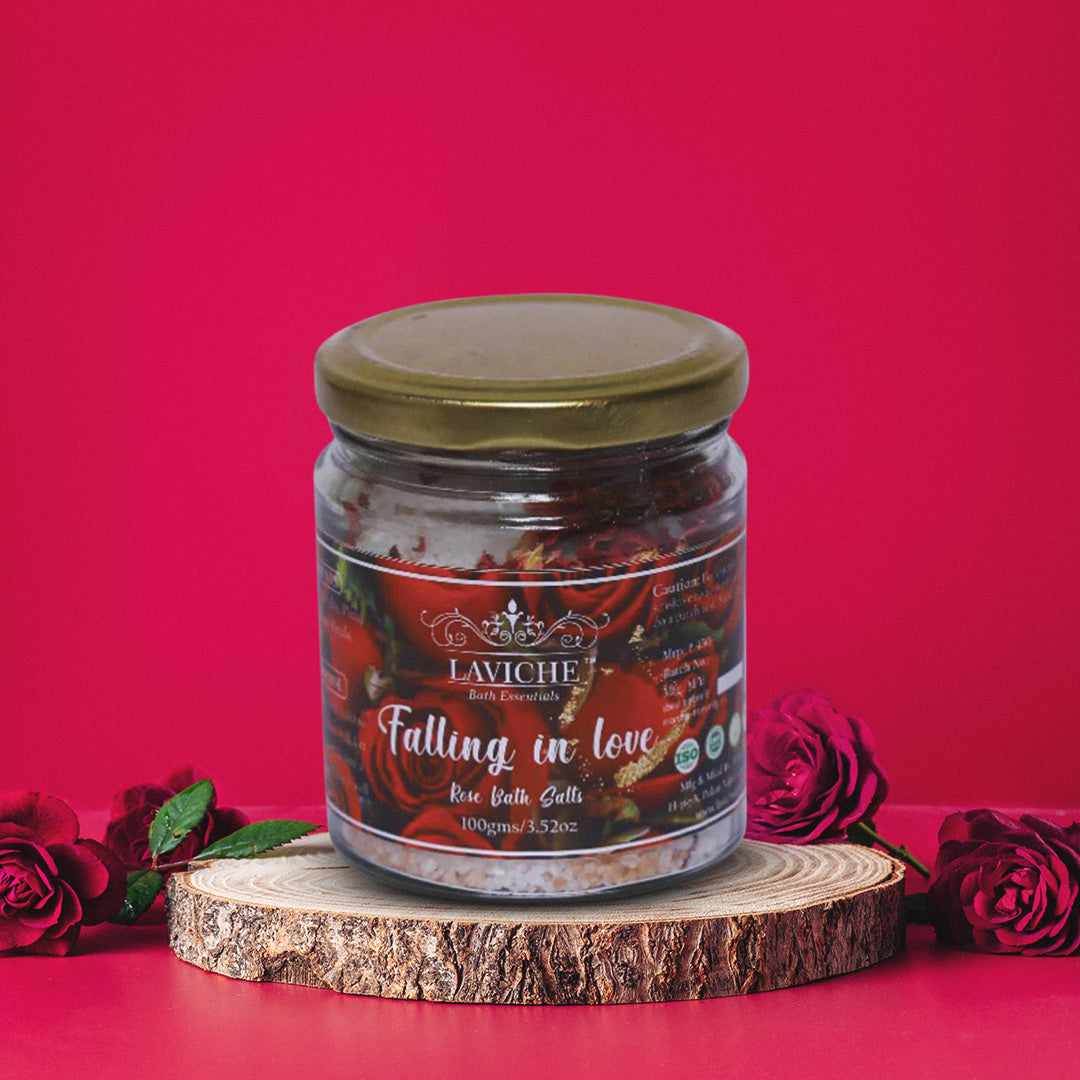 "Falling in Love" Rose Bath Salts