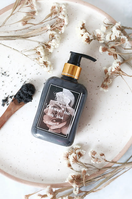 Charcoal Rose Body Wash