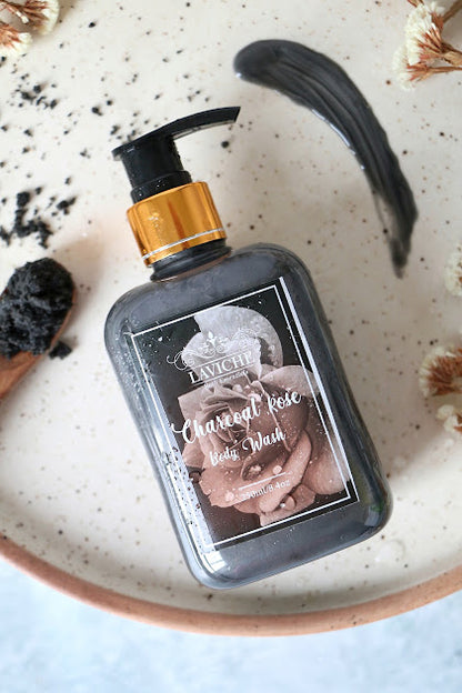 Charcoal Rose Body Wash